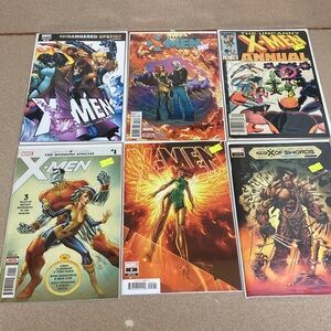 Marvel X-Men Comic Book Collection - Multicolor Covers